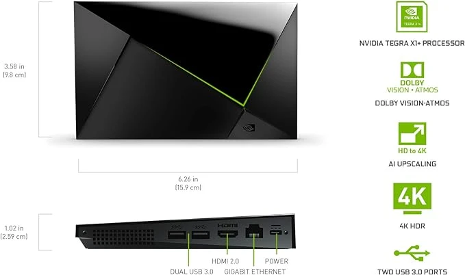 NVIDIA SHIELD Android TV Pro Streaming Media Player 串流影音娛樂設備