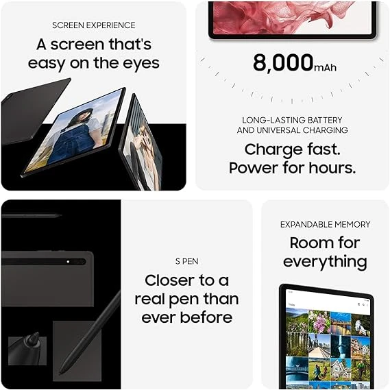 SAMSUNG Galaxy Tab S8 11” 128GB WiFi 6E Android Tablet 平板