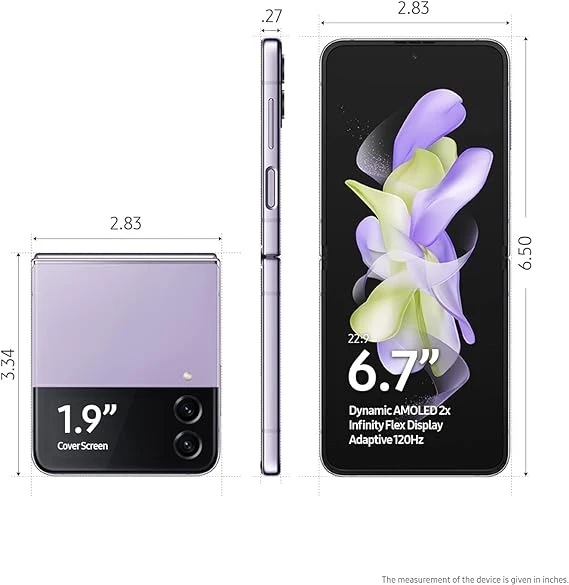 SAMSUNG Galaxy Z Flip 4 Cell Phone 摺疊手機