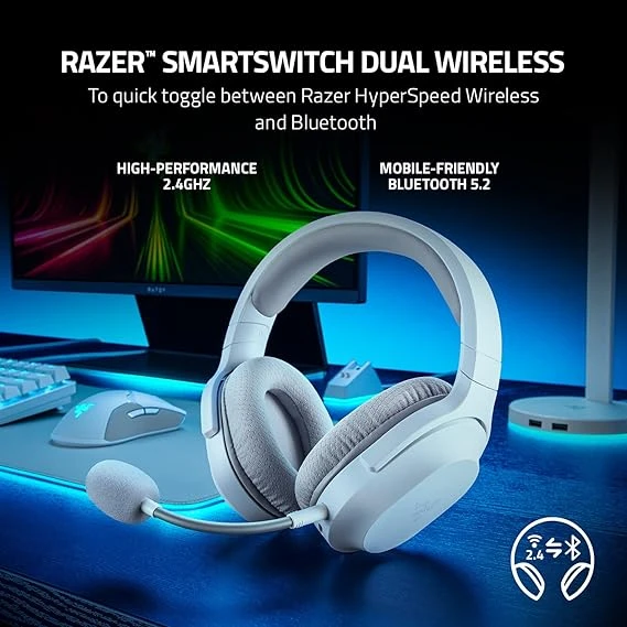 Razer Barracuda X Wireless Gaming & Mobile Headset (PC, Playstation, Switch, Android, iOS) 無線電競耳機