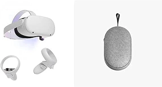 Meta Quest 2 128 GB with Carrying Case 頭戴式裝置