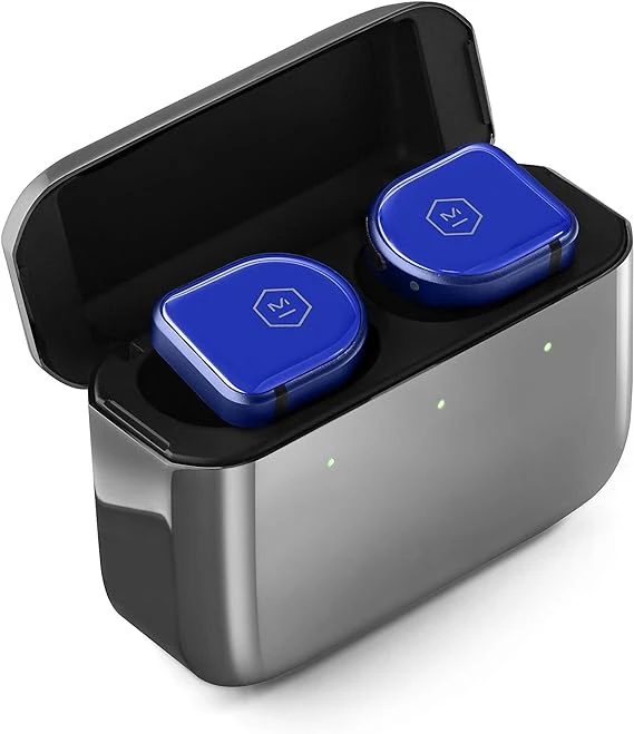 Master & Dynamic MW08 True Wireless Earphones (Blue Ceramic/Polished Graphite Case) 真無線耳機