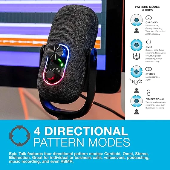 JLab Epic Talk USB Microphone 麥克風