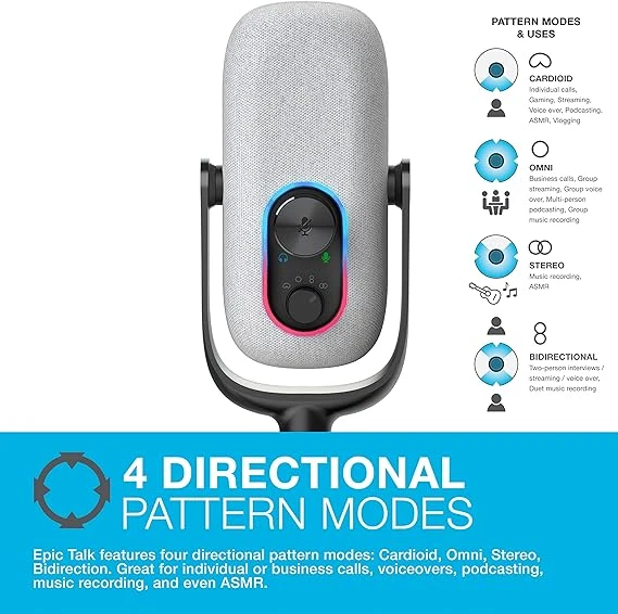 JLab Epic Talk USB Microphone 麥克風