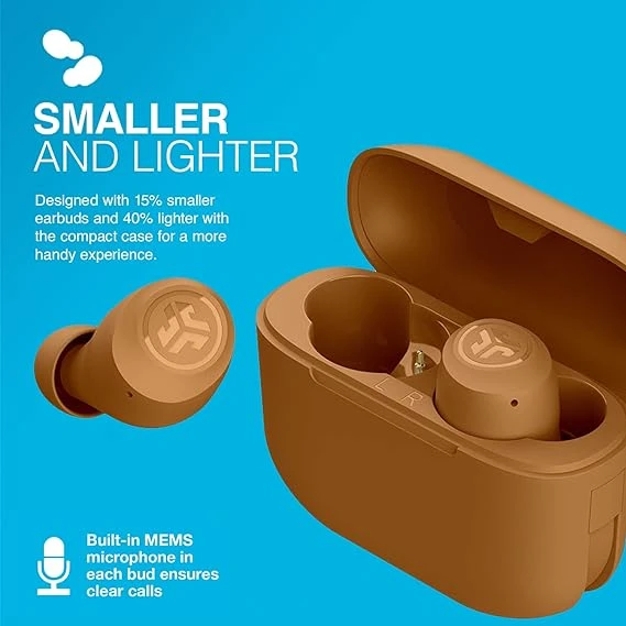 JLab Go Air Tones True Wireless Earbuds Designed with Auto On and Connect 真無線藍牙耳機