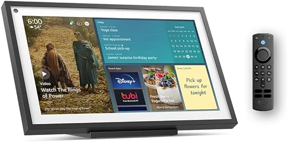 Echo Show 15 with Alexa Voice Remote (3rd Gen) and Tilt Stand 螢幕智能音響