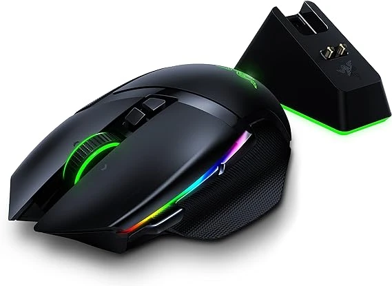 Razer Basilisk Ultimate Wireless Gaming Mouse 巴塞利斯蛇終極版 無線光學滑鼠