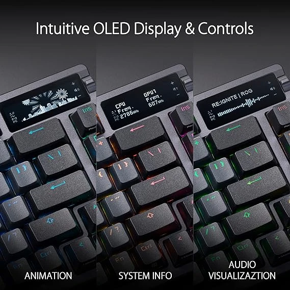 ASUS ROG Azoth 75% Wireless DIY Custom Gaming Keyboard 電競鍵盤