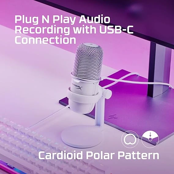 HyperX SoloCast USB Condenser Gaming Microphone 電競麥克風