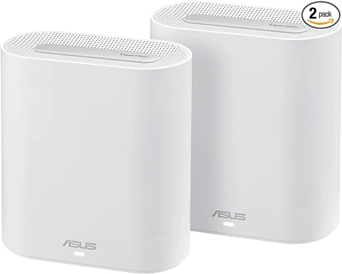 ASUS ExpertWiFi EBM68 AX7800 Tri-Band Business WiFi 6 System (2 Pack) Guest Portal & SDN 無線路由器