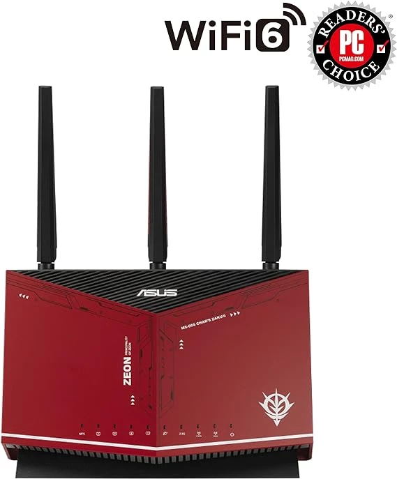 ASUS AX5700 WiFi 6 Gaming Router (RT-AX86U Zaku II Edition) 電競路由器