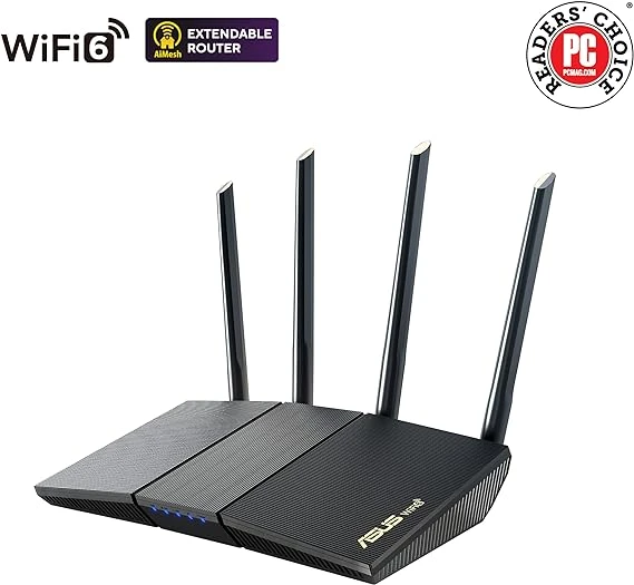 ASUS RT-AX1800S Dual Band WiFi 6 Extendable Router 無線路由器