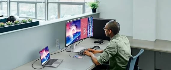 Dell U3821DW UltraSharp Curved USB-C Hub Monitor 電競螢幕