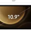 Samsung Galaxy Tab S9 FE Wi-Fi 10.9” 128GB Android Tablet