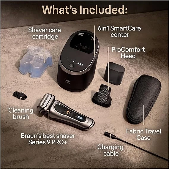 Braun Series 9 PRO+ Electric Razor for Men