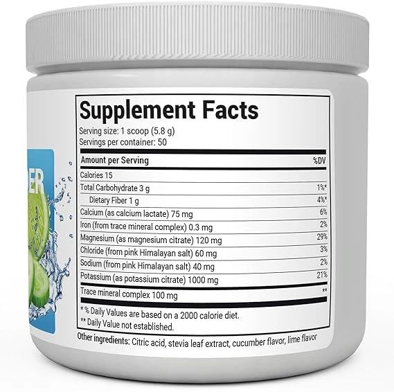 Dr. Berg Zero Sugar Hydration Keto Electrolyte Powder