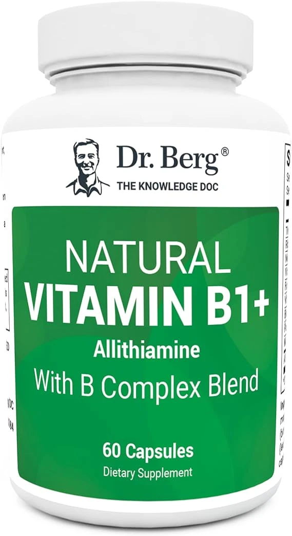 Dr. Berg Natural Vitamin B1 B6 B12 Complex