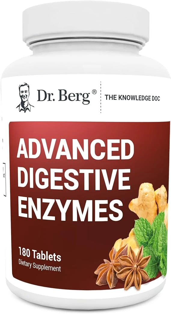 Dr. Berg Advanced Digestive Enzymes with Apple Cider Vinegar