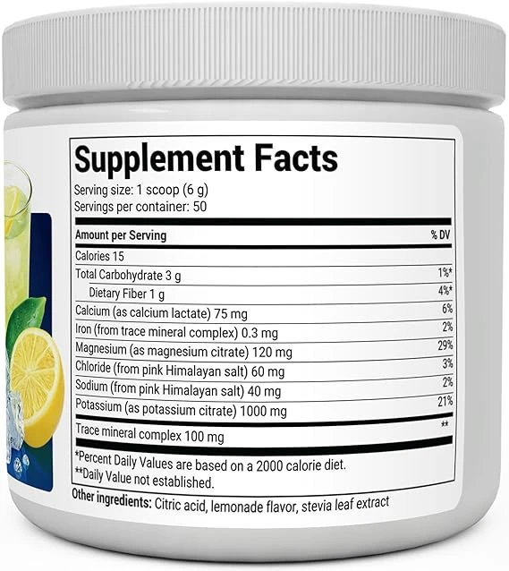 Dr. Berg Zero Sugar Hydration Keto Electrolyte Powder