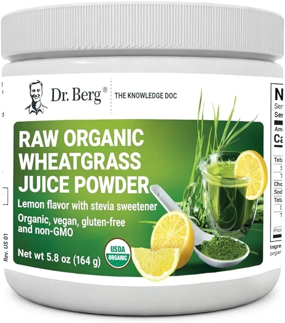 Dr. Berg USDA Certified Organic Green Powder Superfood (60 Servings)