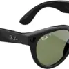 Ray-Ban Meta Headliner, Shiny Black/Polarized G15 Green, Regular