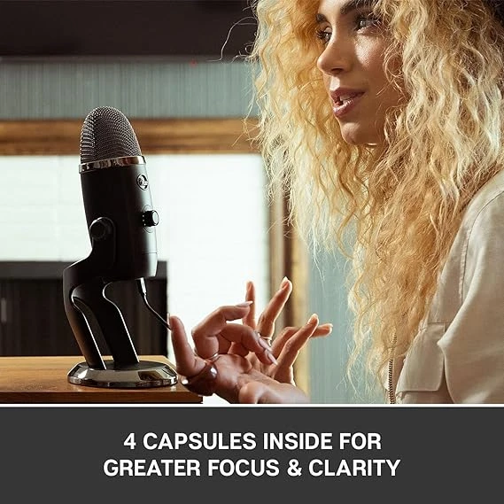 Logitech for Creators Blue Yeti X USB Microphone 雪怪 麥克風