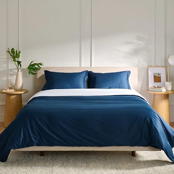 Purple PerfectStay Duvet Cover Easy to Assemble Night Sky Blue Full/Queen Three Piece 100% Cotton 床包+枕套