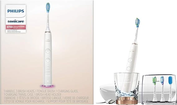 Philips Sonicare DiamondClean Smart 9750 Rechargeable Electric Power Toothbrush