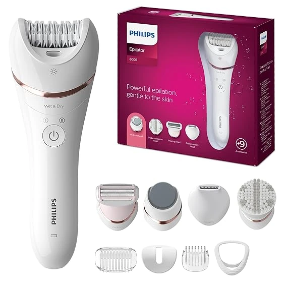 Philips Epilator Series 8000 Wet & Dry epilator飛利浦 乾濕兩用美體刀
