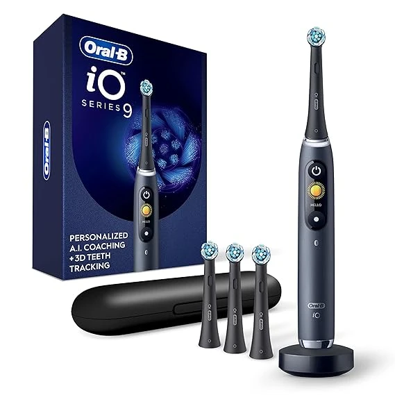 Oral-B iO Series 9 Rechargeable Electric Toothbrush 歐樂 微震動科技電動牙刷