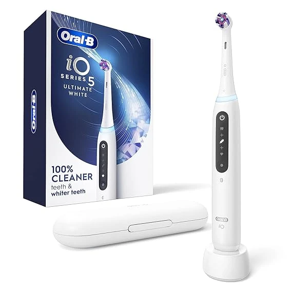 Oral-B iO Series 5 Electric Toothbrush with (1) Ultimate White Brush Head