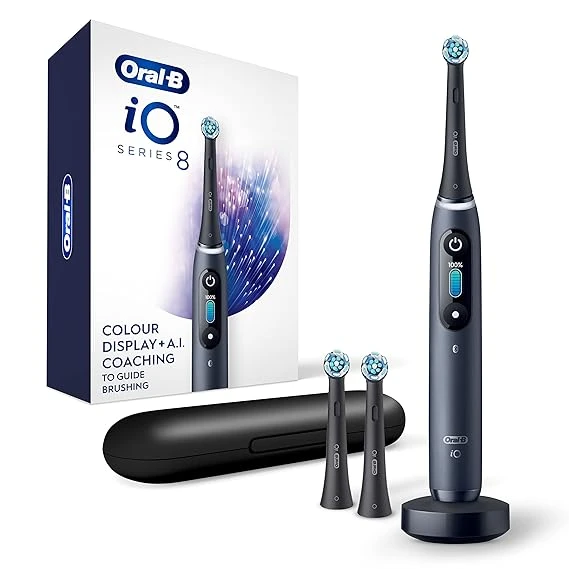 Oral-B iO Series 8 Electric Toothbrush with 2 Brush Heads