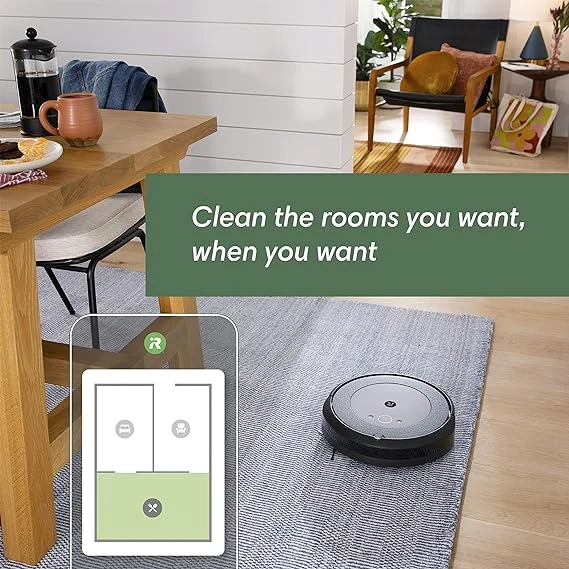 iRobot Roomba i4+ EVO (4552) Robot Vacuum with Automatic Dirt Disposal