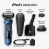 Braun Electric Razo Series 6 6072cc SensoFlex Electric Foil Shaver with Precision Beard Trimmer