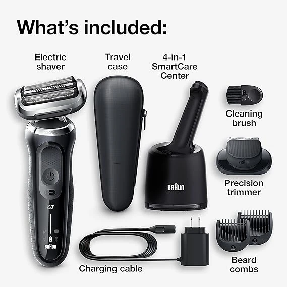 Braun Electric Razor Series 7 7075cc