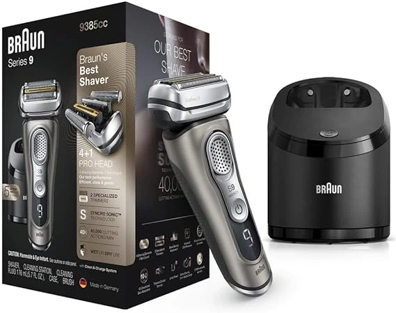 Braun Electric Razor Series 9 9385cc