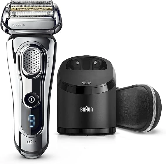 Braun Electric Razo Series 9 9296CC Electric Shaver With Precision Trimmer