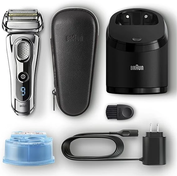 Braun Electric Razo Series 9 9296CC Electric Shaver With Precision Trimmer