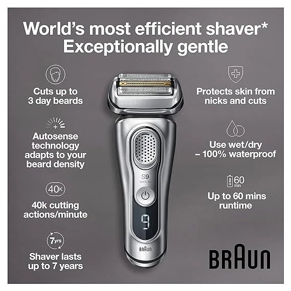Braun Electric Razor Series 9 9330s