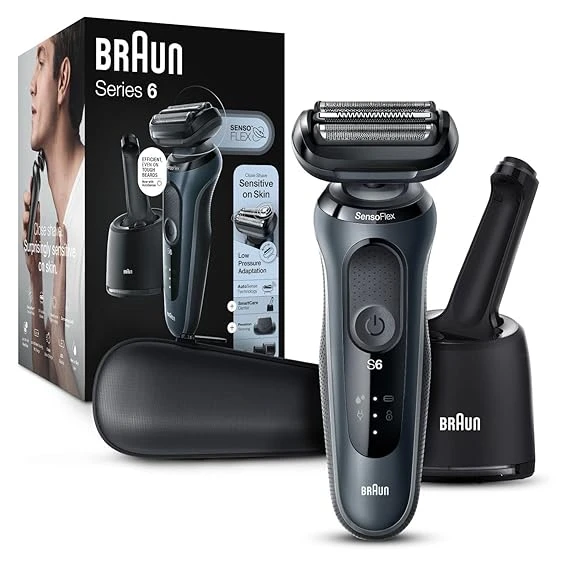 Braun Electric Shaver Series 6 6075cc for Sensitive Skin