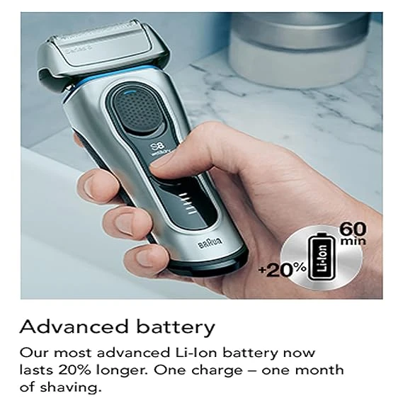 Braun Series 8 8370cc Next Generation Electric Shaver