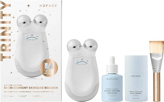 NuFACE Limited-Edition Trinity Microcurrent Skincare Regimen 美容儀
