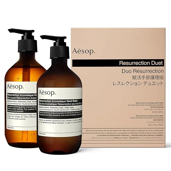 Aesop Resurrection Duet 洗手乳與護手霜