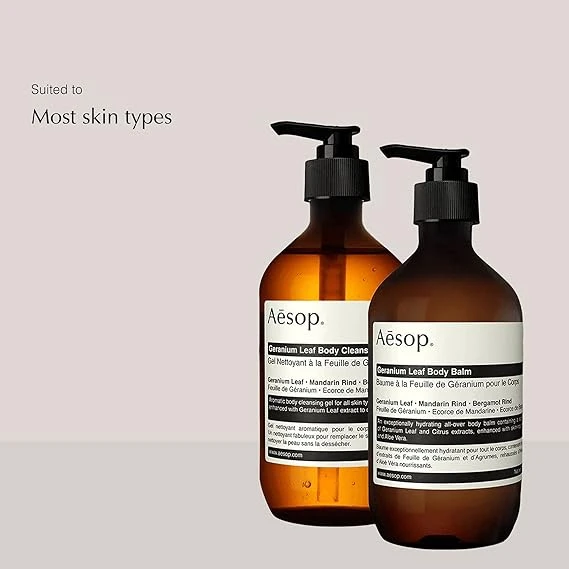 Aesop Geranium Leaf Duet 天竺葵沐浴乳與身體乳