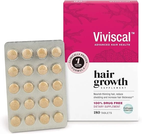 Viviscal Hair Growth Supplements for Women 薇絲卡魔髮錠 女用育髮保健品