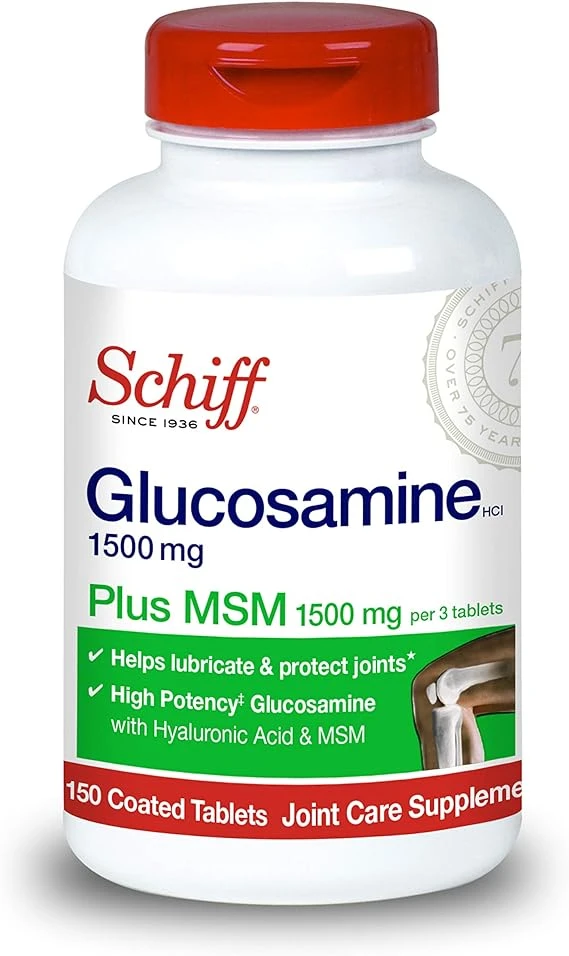 Glucosamine 1500mg (per serving) + MSM 關節保健食品