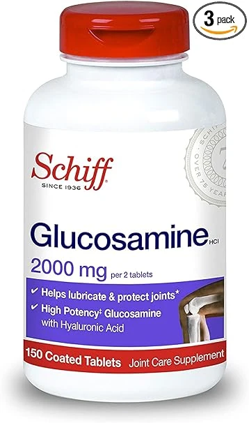 SCHIFF Glucosamine 2000Mg With Hyaluronic Acid 關節保健食品