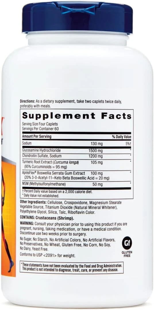 GNC TriFlex FastActing 240 Caplets 關節保健食品