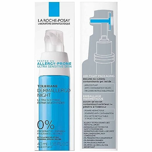 La Roche-Posay Toleriane Dermallergo Night Cream 理膚寶水 乳霜