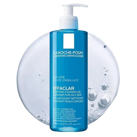 La Roche-Posay Effaclar Purifying Foaming Gel Cleanser for Oily Skin 理膚寶水 青春潔膚凝膠